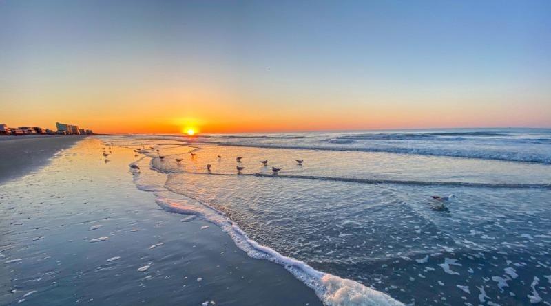 beach sunset